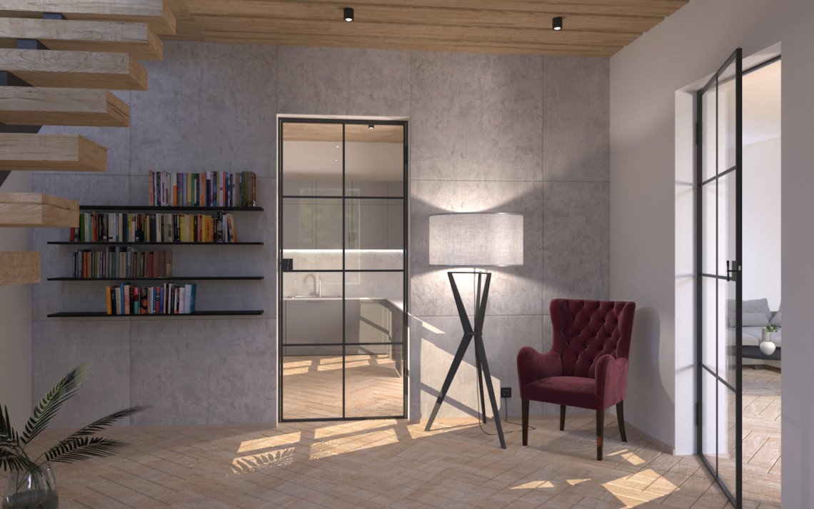 Lumo Design Awards drzwi loftowe drzwi industrialne Lumo Kerno Wawruk Awruk