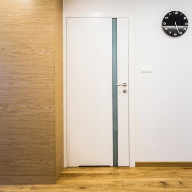 Drzwi przesuwne jasne do garderoby w Białymstoku