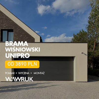 Brama garażowa UniPro WAWRUK Białystok
