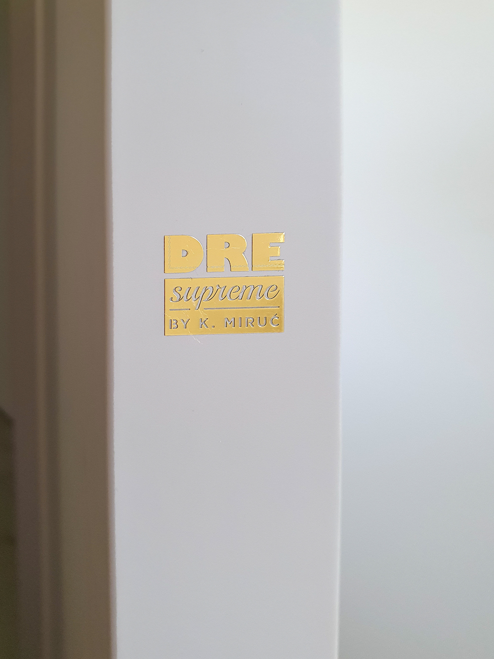 Detal logo DRE Supreme WAWRUK Białystok
