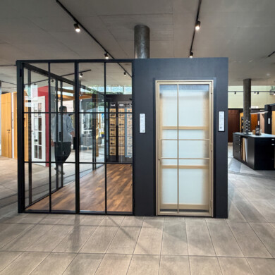 Drzwi Porta Loft Stalowe 4 na ekspozycji WAWRUK