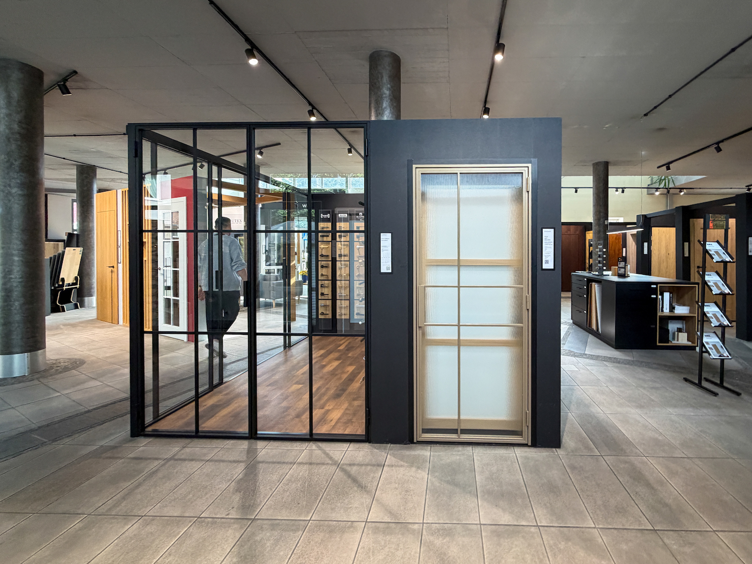 PORTA LOFT Stalowe model 4 w kolorze szampańskim — WAWRUK Białystok