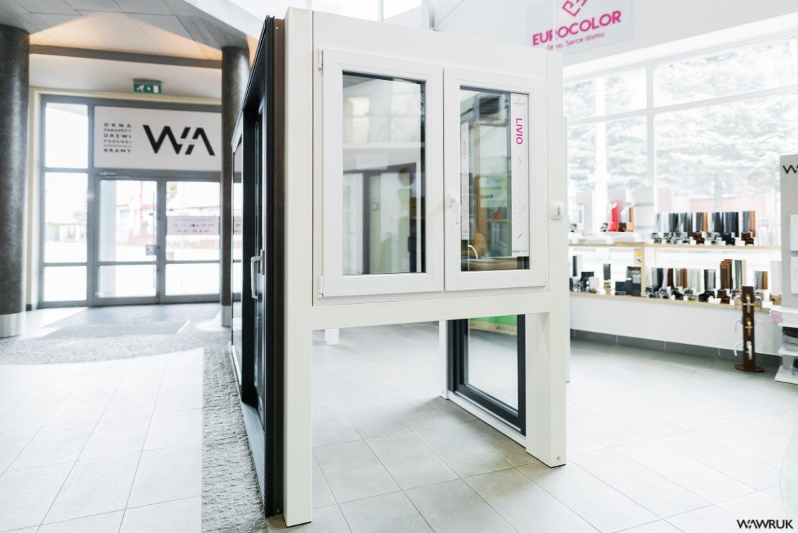 okna w Białymstoku Salon Wawruk okna pasywne energooszczędne na profilach veka schuco rehau eurocolor