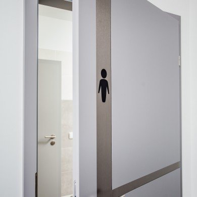 Drzwi wewnętrzne WC damskie Białystok