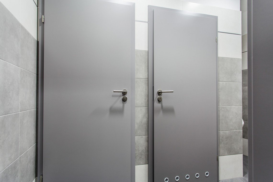 Drzwi wewnętrzne do WC podwójne w Białymstoku