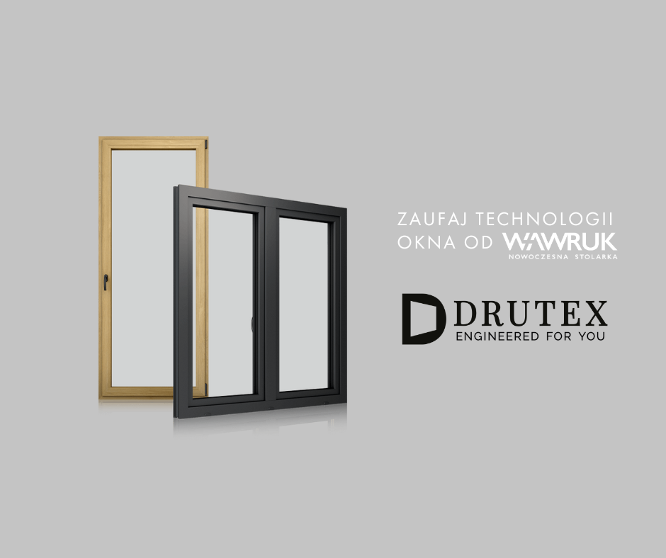 Okna Drutex PCV i aluminium w salonie WAWRUK Białystok